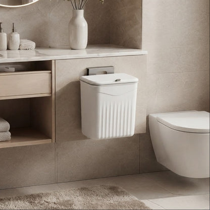 Poubelle Murale ELEGENCIA — Rangement Cuisine Sans Perçage, Gain de Place