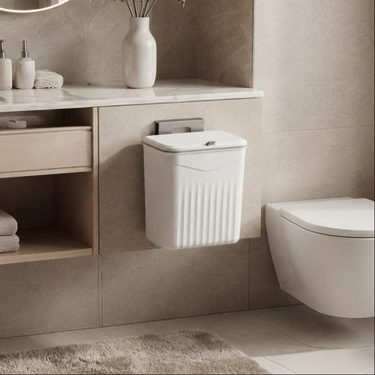Poubelle Murale ELEGENCIA — Rangement Cuisine Sans Perçage, Gain de Place